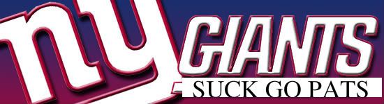 New york giants suck New york giants suck